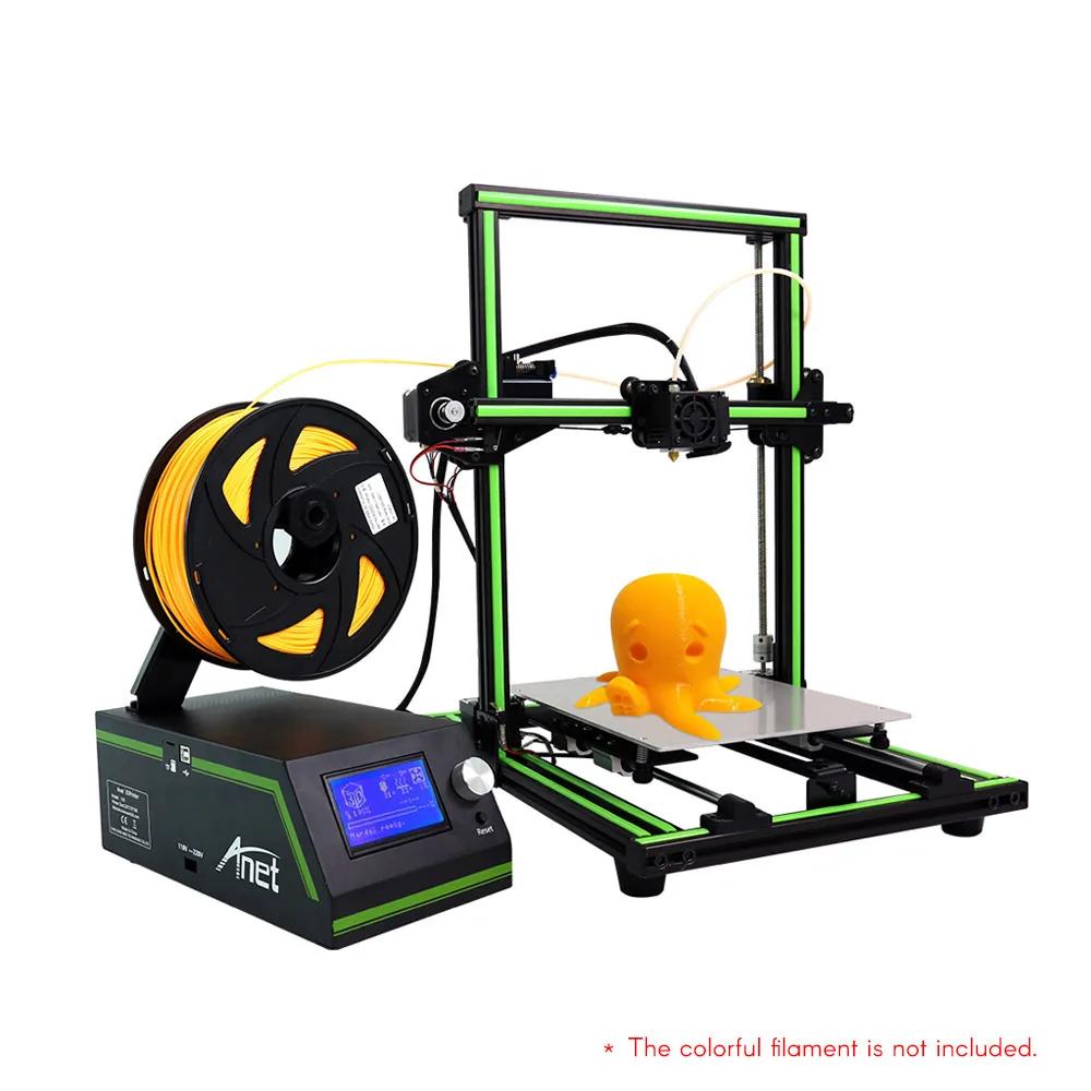 3d принтер DIY Kit Anet E10 частично собранное Многоязычное программное обеспечение рамка из алюминиевого сплава 220*270*300 мм