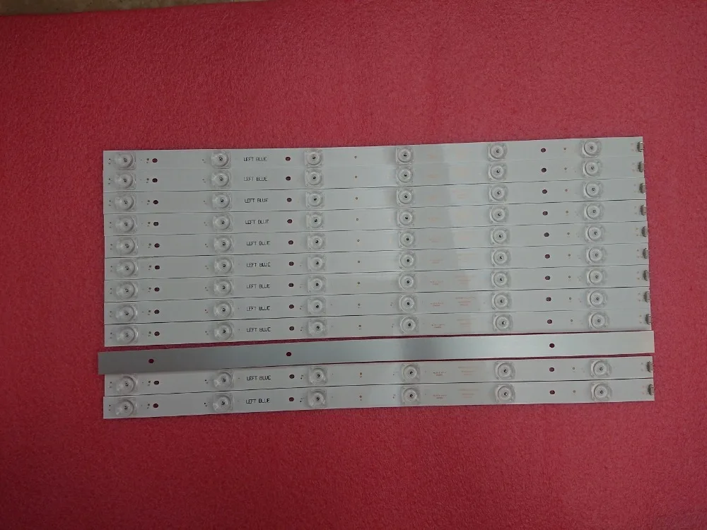 Новый комплект 12 шт. 6LED 495 мм Светодиодная лента подсветки для LE50A7100L LED50D6-ZC14-01 (A)