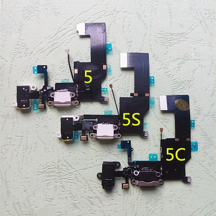Оригинальный зарядный USB порт гибкий кабель для iPhone 5/5C/фоторазъем зарядного