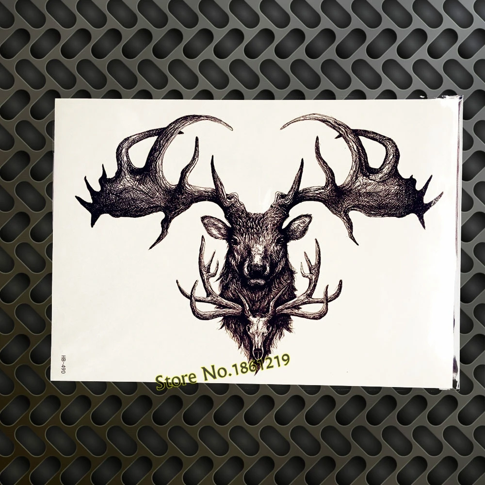 Кунг-фу Панда временная татуировка мужские боди-арт тату наклейка s Selfie 21*15 см