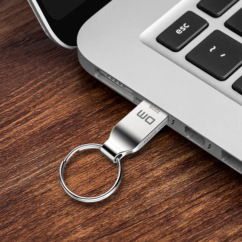 DM PD076 Metal 8GB 16GB 32GB USB Flash Pen Drive Storage Memory Disk Simple Style for Computer PC Tablet Free Shipping | Компьютеры и
