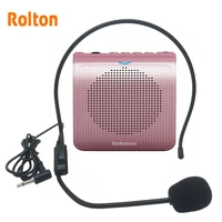 k100 portable mini audio speaker portable voice amplifier natural stereo sound microphone loudspeaker for tour guide speech