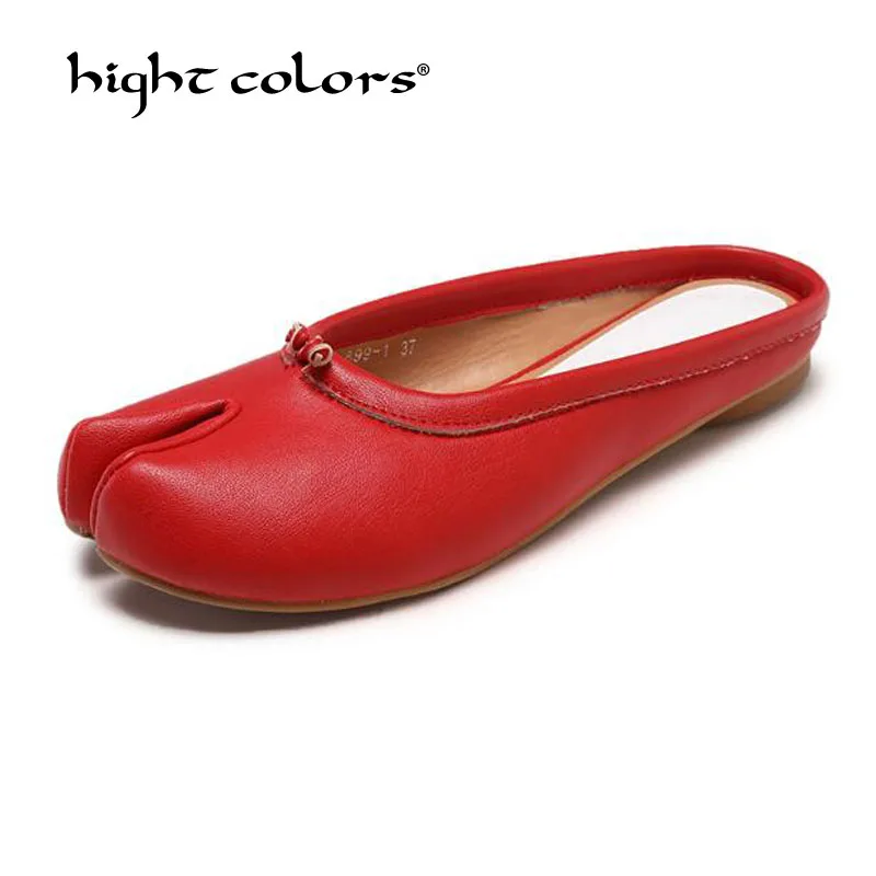 

Red White Yellow Women Slippers Summer Sandals Slip On Slides Thick Heel Slippers Office Wedding Party Shoes Fashion 2019 T27-19