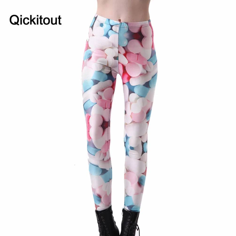 Оптовая продажа дешевые Обувь для девочек Candy таблетки Леггинсы женщин цифровой