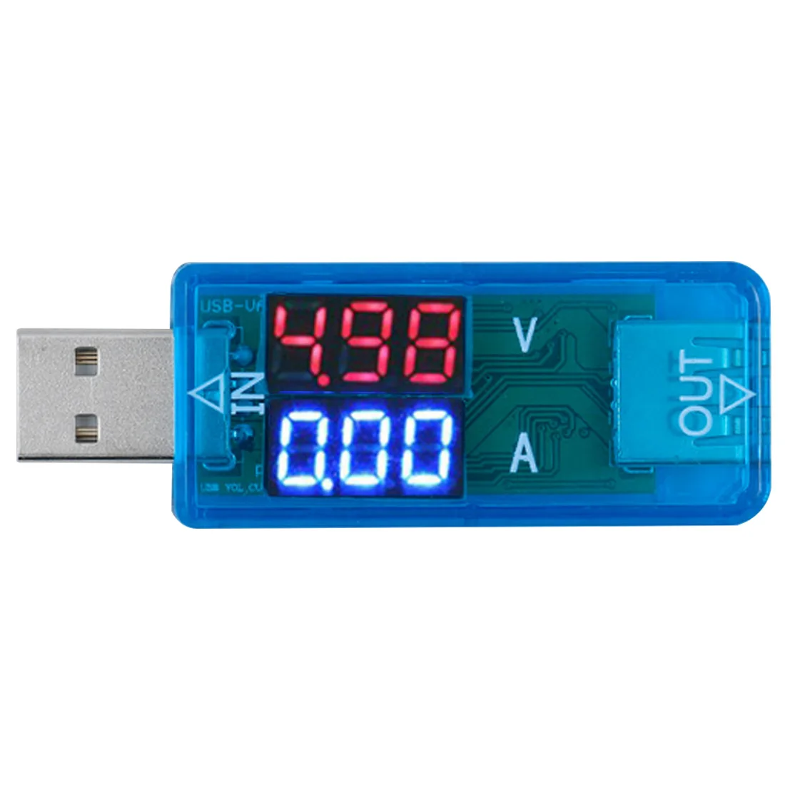 1 шт. цифровой USB тестер для измерения напряжения и силы тока|Измерители