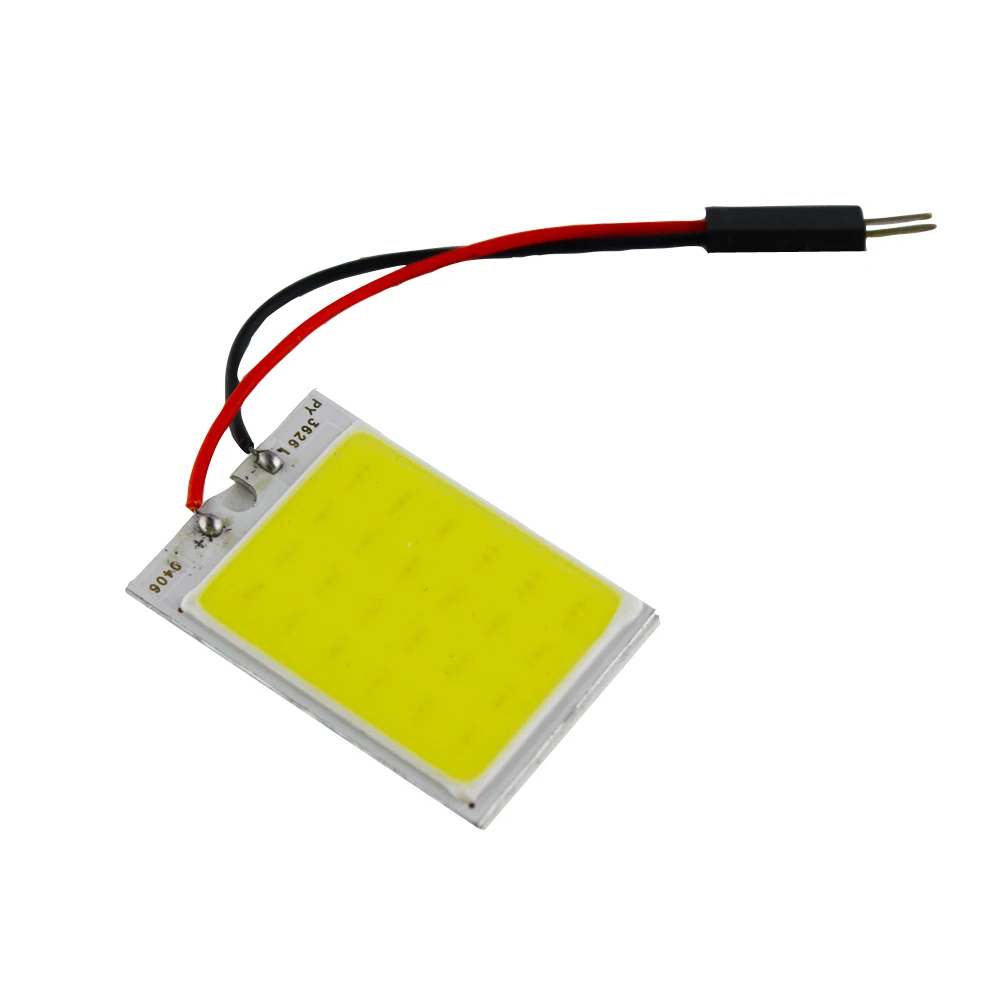 4 шт. дневные ходовые огни 12V Белый 24 SMD COB светодиодный автомобиль T10 + Festoon Авто