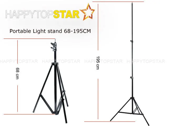Pro портативные световые стойки студийные подставки держатель для фотостудии