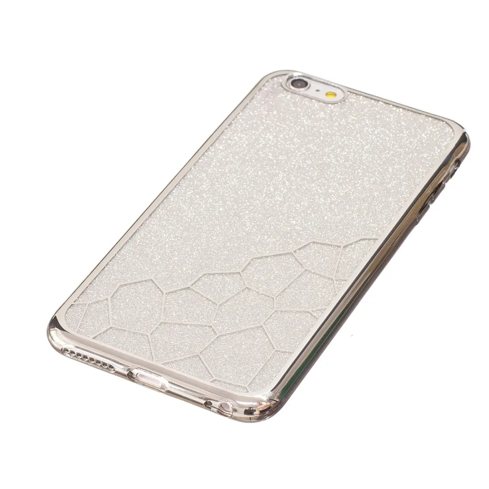 For iPhone 6 Plus &amp 6s Electroplating Small Cubes TPU Protective Back Cover Case for / 7 | Мобильные телефоны и