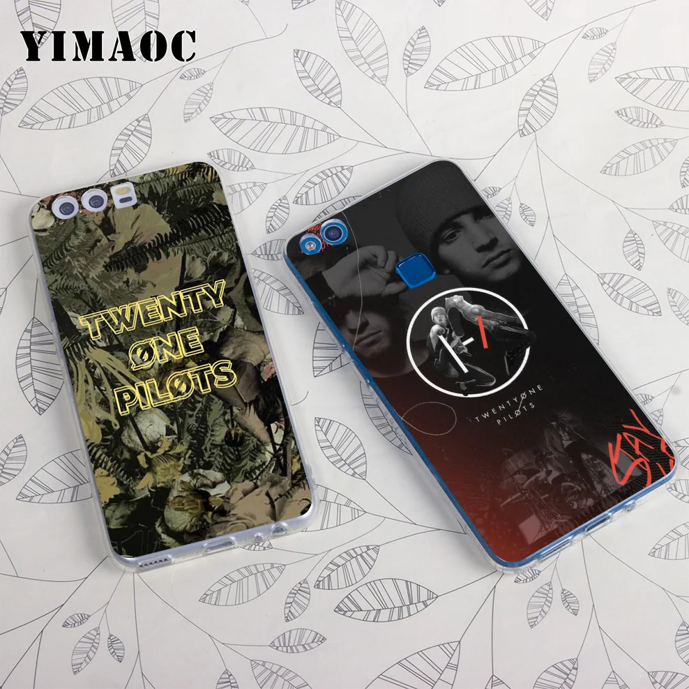 Yimaoc Twenty One Pilots мягкий чехол для huawei Honor 10 9 8X 8C 8 7C 7X 7A Pro 6A Note Nova 3i 3 2i Y6 Y7 Y9 Prime 2018 |