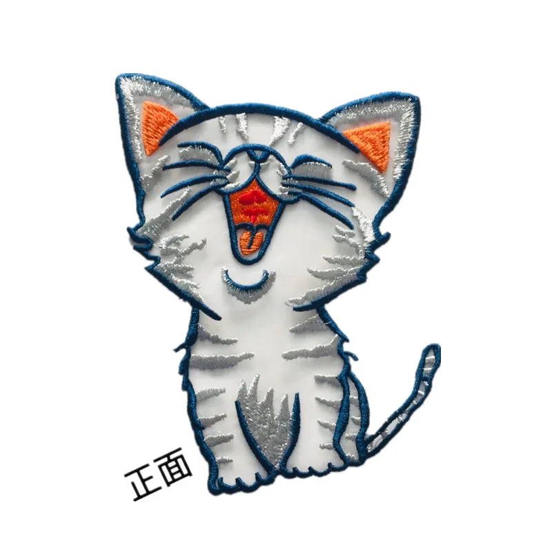 30 шт. Карманный Кот Сделай Сам Вышивка пришить на Железо патч значок ткань