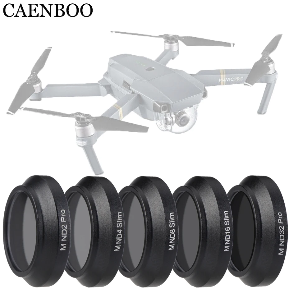 CAENBOO для DJI Mavic Pro профессиональный Платиновый нейтральный фильтр объектива ND4 ND8