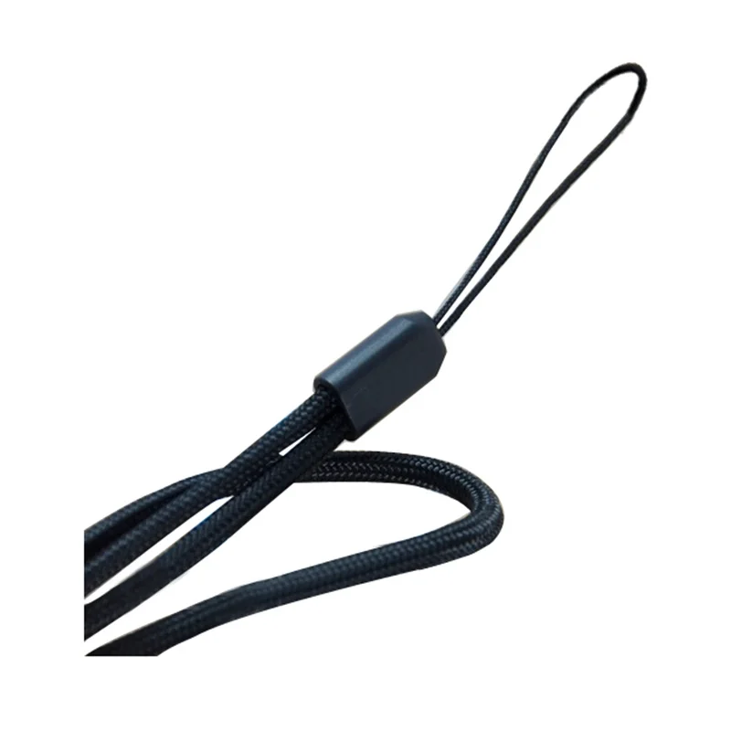 Нейлоновый шнур оплетка для камеры ожерелье Черный сотового телефона IPod USB Mp3 Mp4