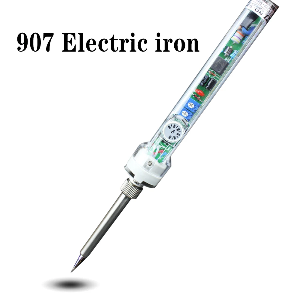 907 Adjustable Constant Temperature Heating Electric Soldering Iron Station 60W | Игрушки и хобби