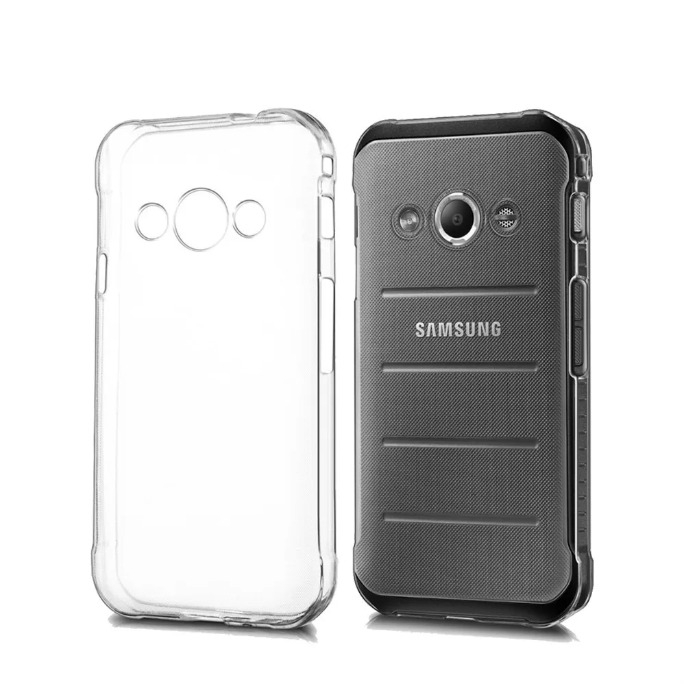 Прозрачный мягкий силиконовый чехол из ТПУ для Samsung Galaxy Xcover 3 G388F / 4 G390F тонкий