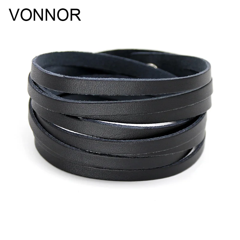 Браслеты для Женщин Ювелирные Изделия Натуральная Кожа Веревка Цепи Винтаж