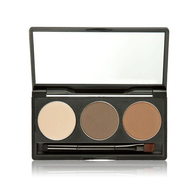 2016 New 2 Colors Eyebrow Powder + 1 Color Eyeshadow Cream Makeup Palette Long Lasting Waterproof Sweatproof Cosmetics | Красота и