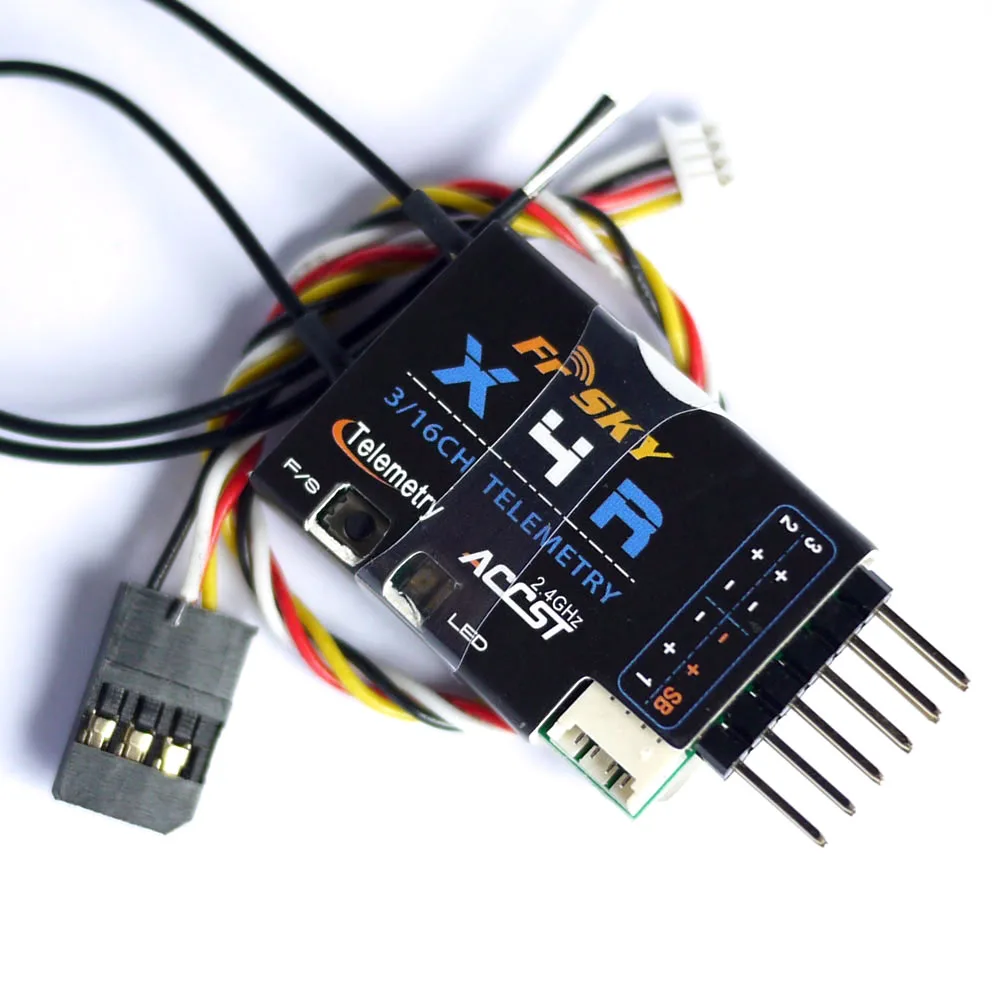 FrSky X4RSB 3/16ch 2 4 ГГц Приемник ACCST w/S. BUS Smart Порты и разъёмы телеметрии для X9DP Q X7|Детали