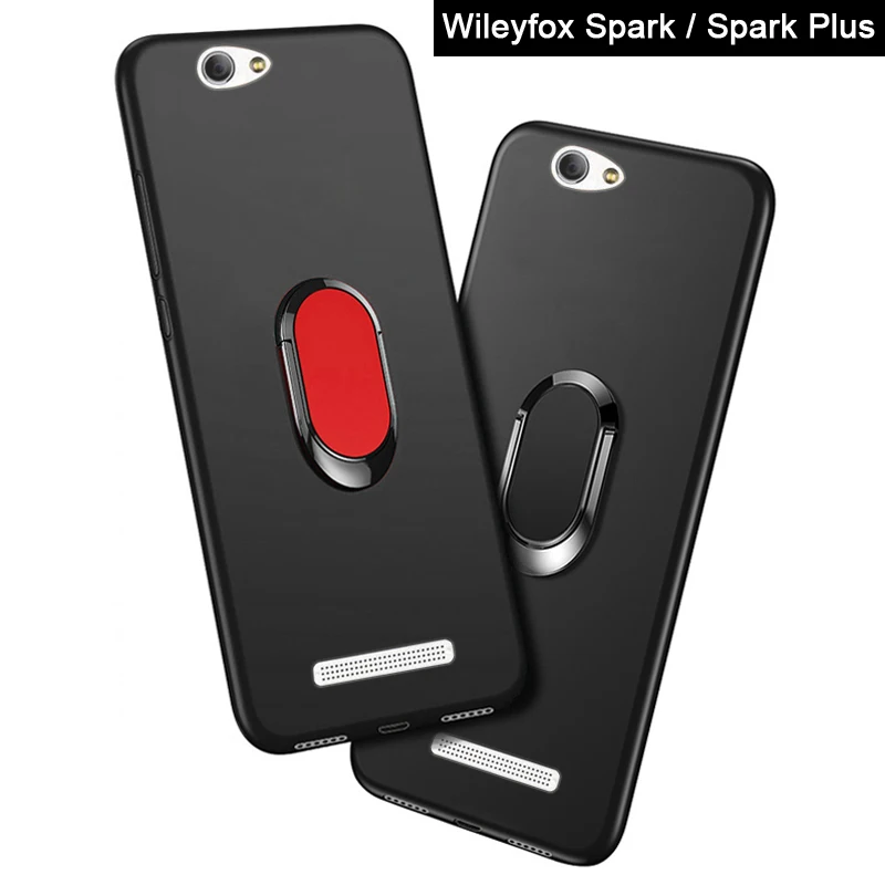 Wileyfox Spark Plus чехол для роскошный 5 0 дюймовый Мягкий Черный силиконовый +