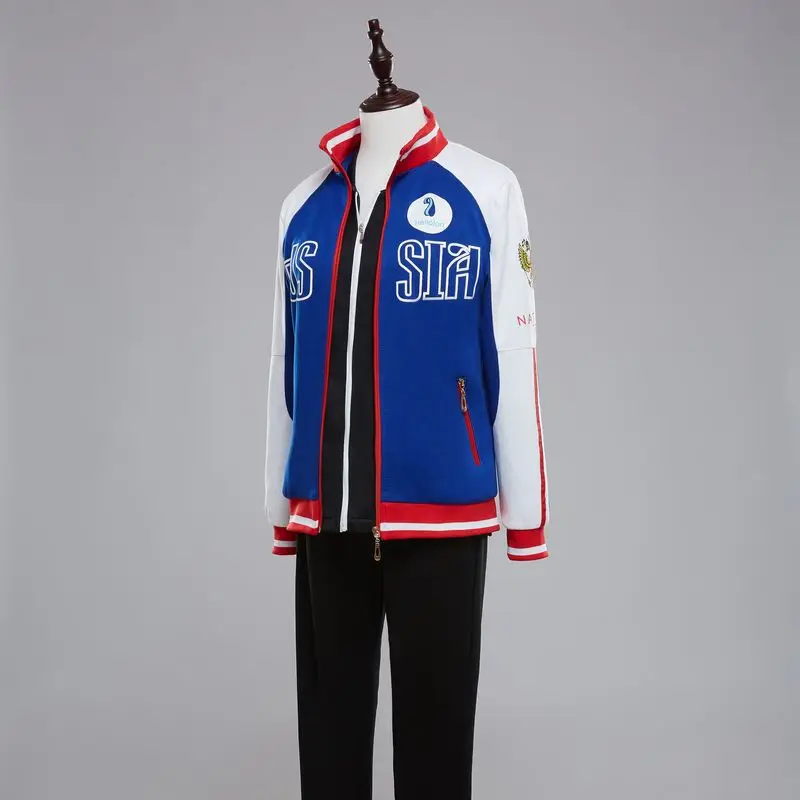 Костюм Юри Рипли косплей на льду аниме костюм парик полный комплект |