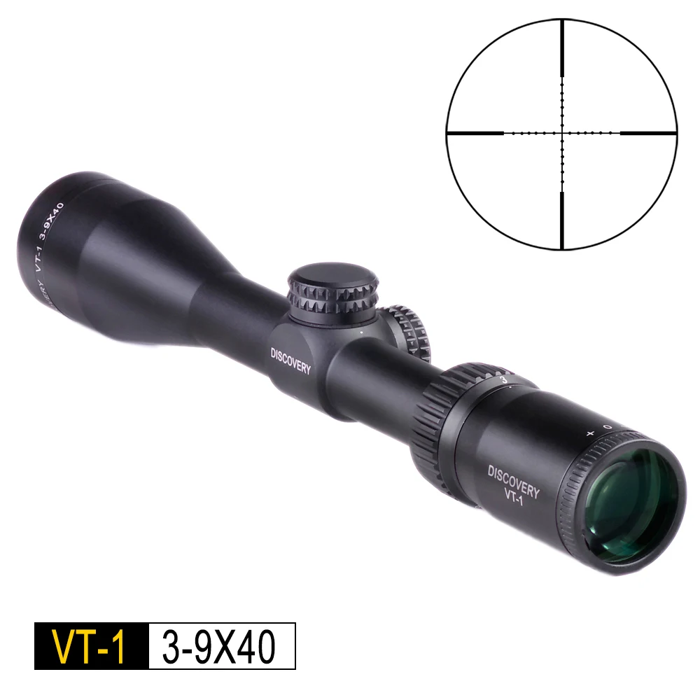 Discovery VT 1 3 9x40 Airgun Mil Dot оптический прицел|riflescope discovery|reticle riflescopehunting riflescope |