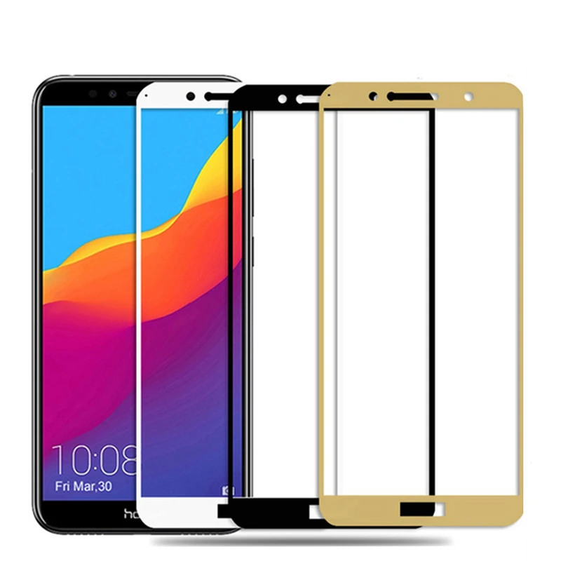 Закаленное стекло для honor 6X 6A 6C pro Защитная пленка huawei 7X 7A 7C 7S|Защитные стёкла и