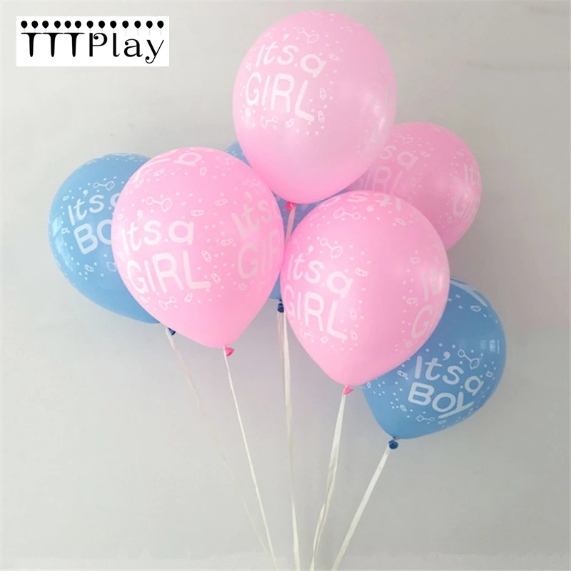 TTTplay 20 шт./лот 12 дюймов &quotIt a Boy&quot Its Girl &quotлатексные воздушные шары для детского