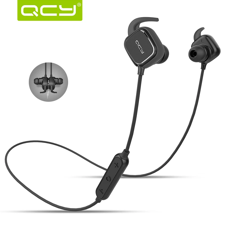 Qcy QY12 Auriculares bluetooth-гарнитура Беспроводной наушники с микрофоном магнит Функция