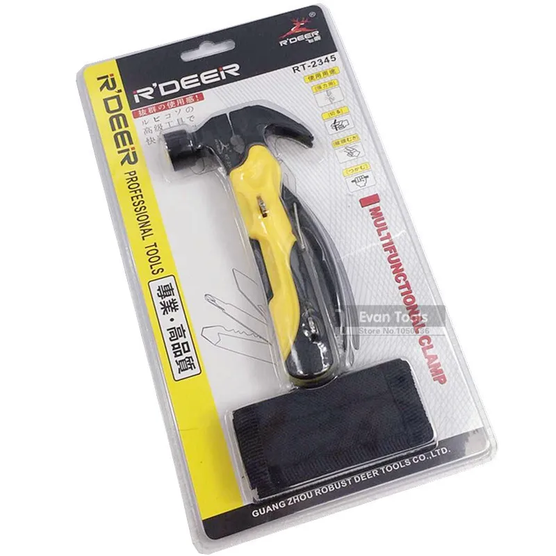 Многофункциональный инструмент нож для выживания на открытом воздухе 7 в 1