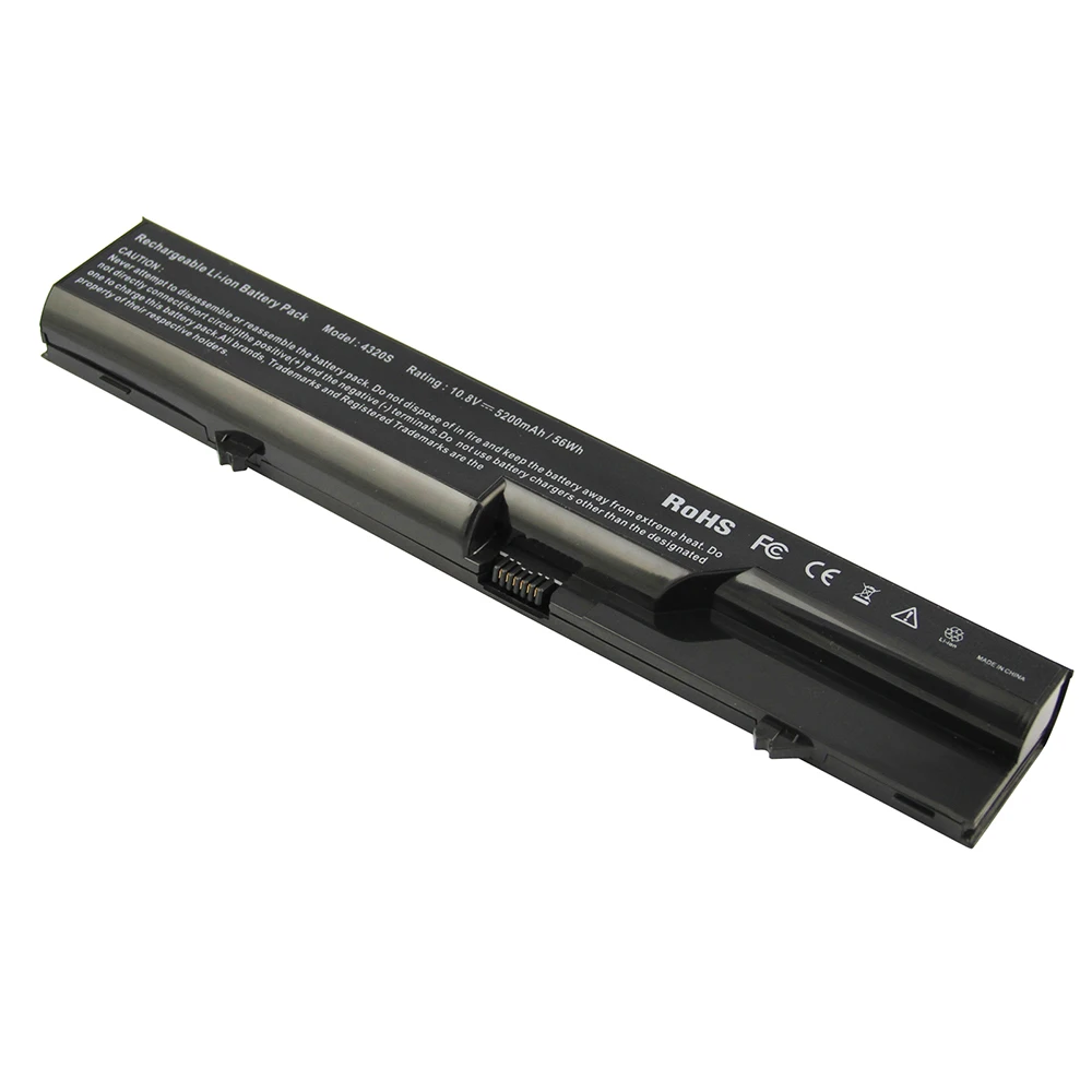 7800 мАч для HP Аккумулятор ноутбука 420 425 620 625 ProBook 4320 4320s 4321 Compaq 320 321 325 326 421