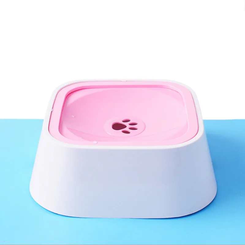 SENYEPETS 1.5L миски для собак квадратная миска для кошки спрей доказательство подачи питьевой воды пластиковая портативная миска для собаки BW709