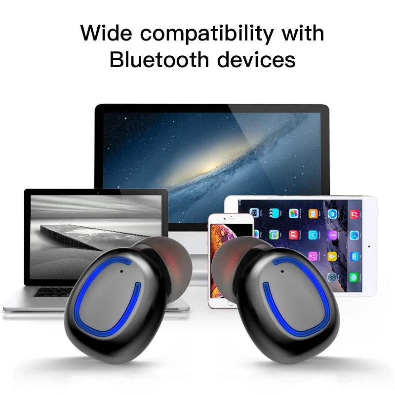 Xi11 TWS Bluetooth беспроводные наушники IPX6 Водонепроницаемый мини гарнитура HIFI