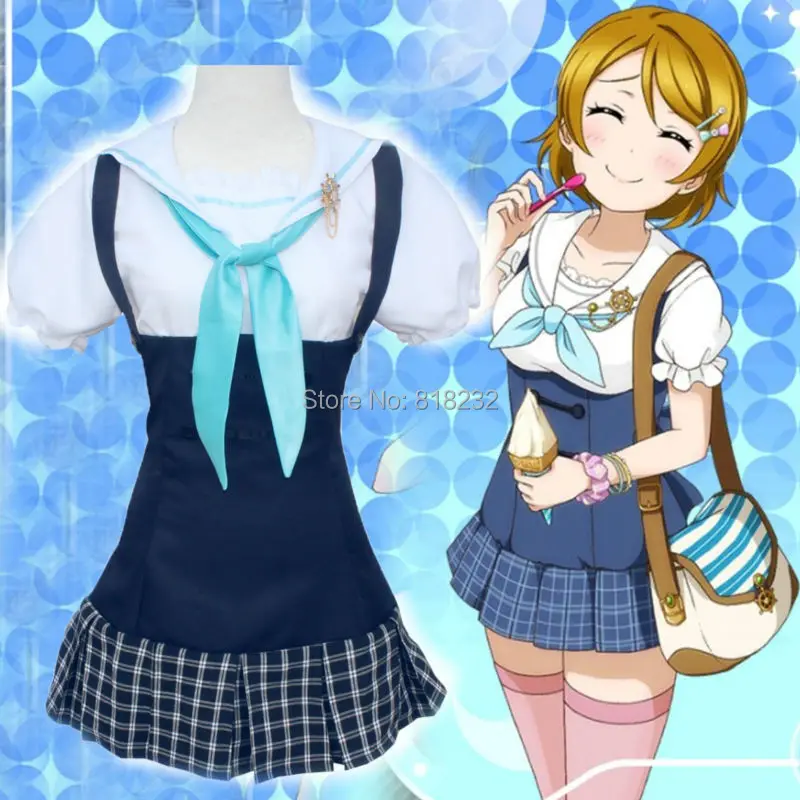 Love Live School Idol Project koizumi Hanayo матрос костюм Школьная форма Костюм Аниме костюмы для