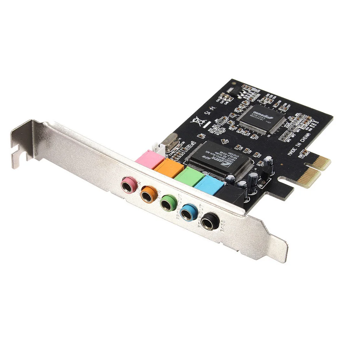 PCI Express E 5 1 канал 3D Аудио 6 каналов цифровая звуковая карта для win XP|sound card|digital sound