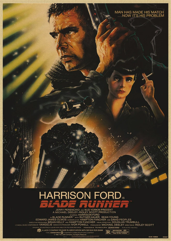 Blade Runner 2049 американский фильм ретро плакаты крафт-бумага печатные настенные постеры картины Домашний декор комнаты