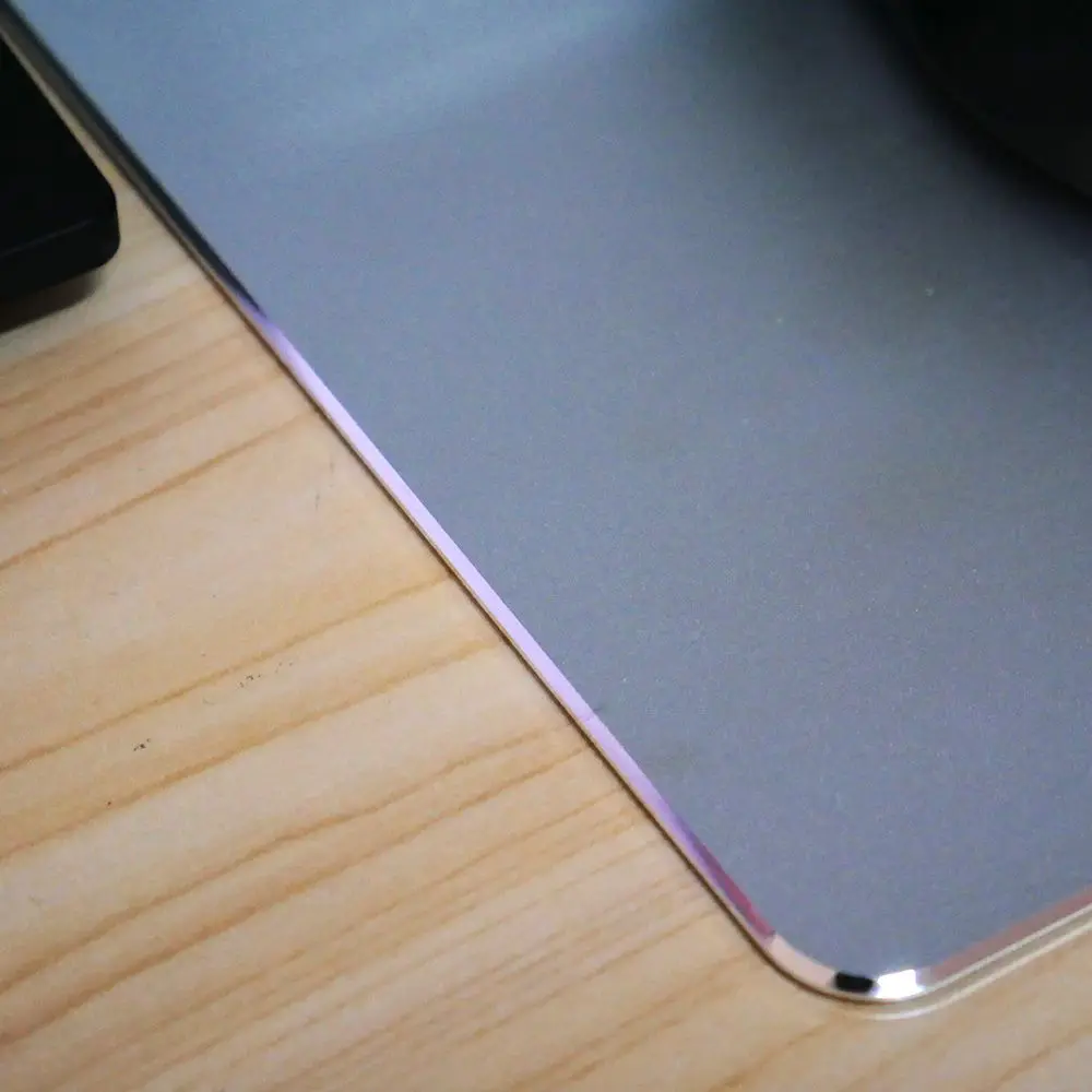 

Aluminum Alloy Mouse Pad Non-slip Gaming Mouse Pad Mat with Non-Slip Rubber Bottom 3 Sizes Mouse pads for PC