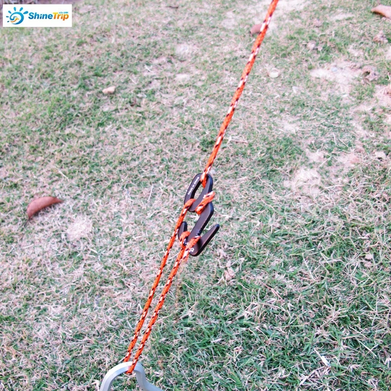 Shinetrip 5 шт. палатки Открытый Отдых Быстрый узел палатка ветер веревка пряжки antislip