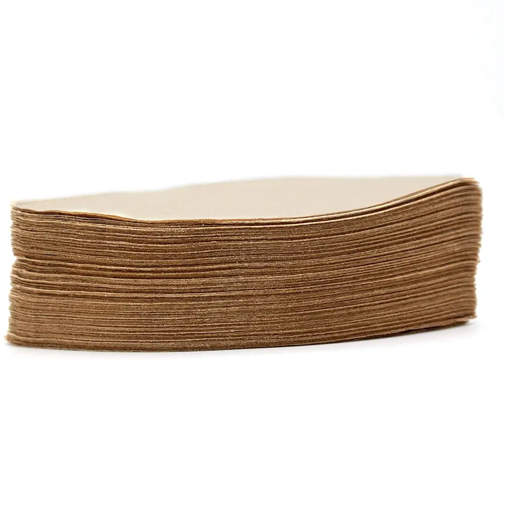 

100Pcs/Bag Wooden Original Coffee Paper Filter Espresso Filter Packs Bag Strainer Tea Infuser for Coffee Hand-poured Coffee