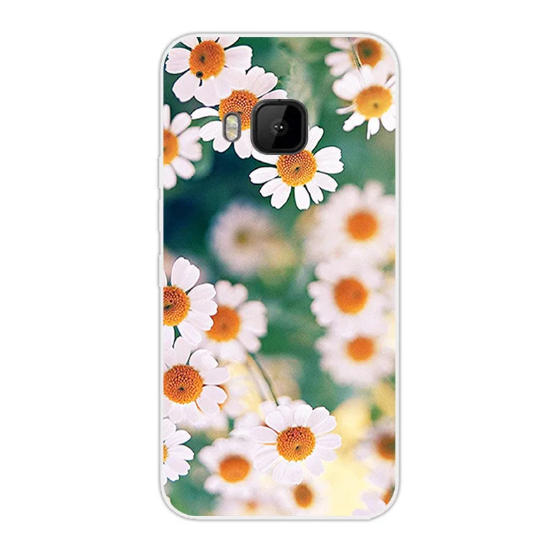 Защитный чехол для HTC One M9 Coque мягкий ТПУ 5 0 дюйма с изображением жирафа Fundas