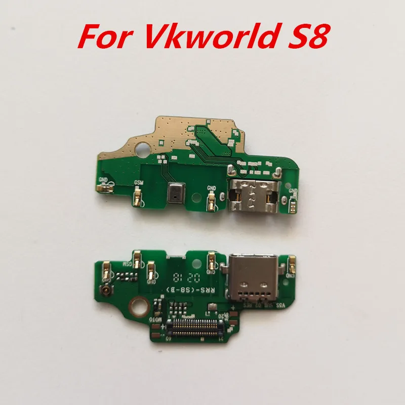 Оригинальный Для Vkworld S8 телефон USB разъем плата зарядки для замена плата|Шлейфы