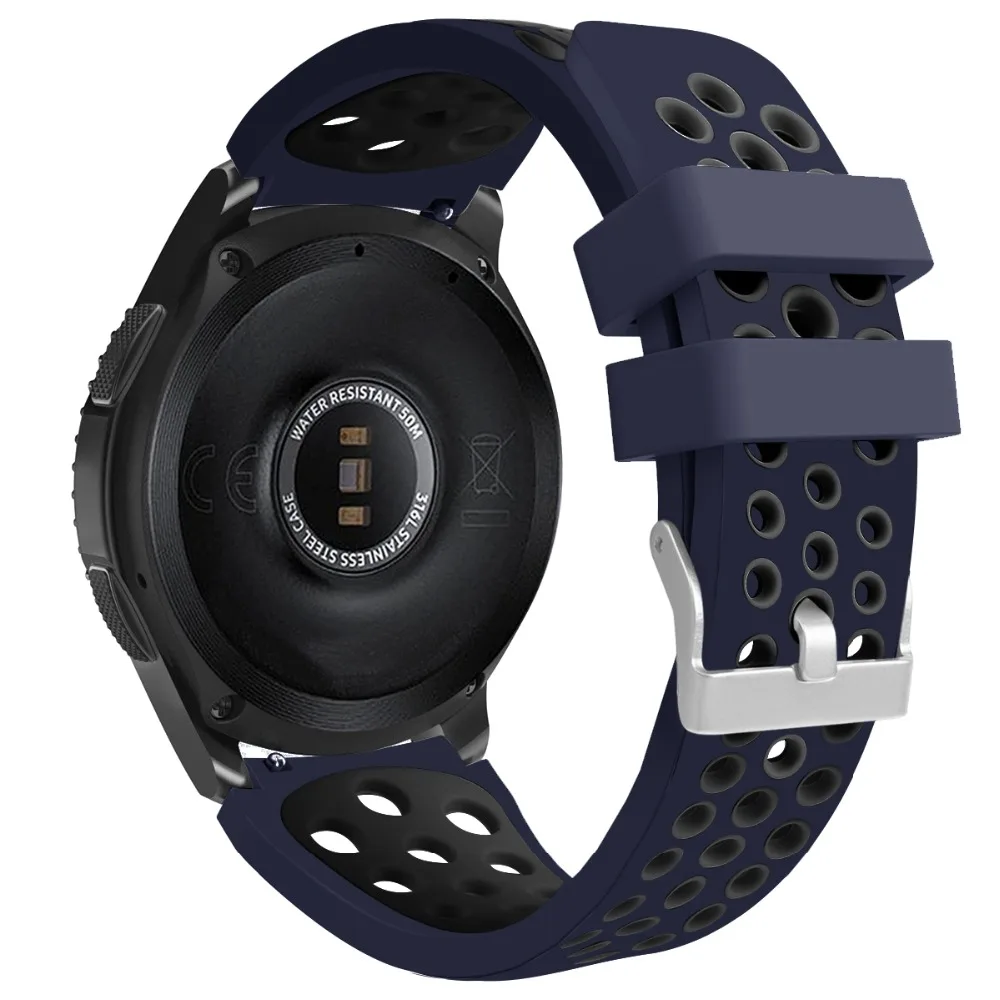 Ремешок силиконовый для Samsung Galaxy Watch 46 мм сменный Браслет наручных часов 22 SM-R800 |