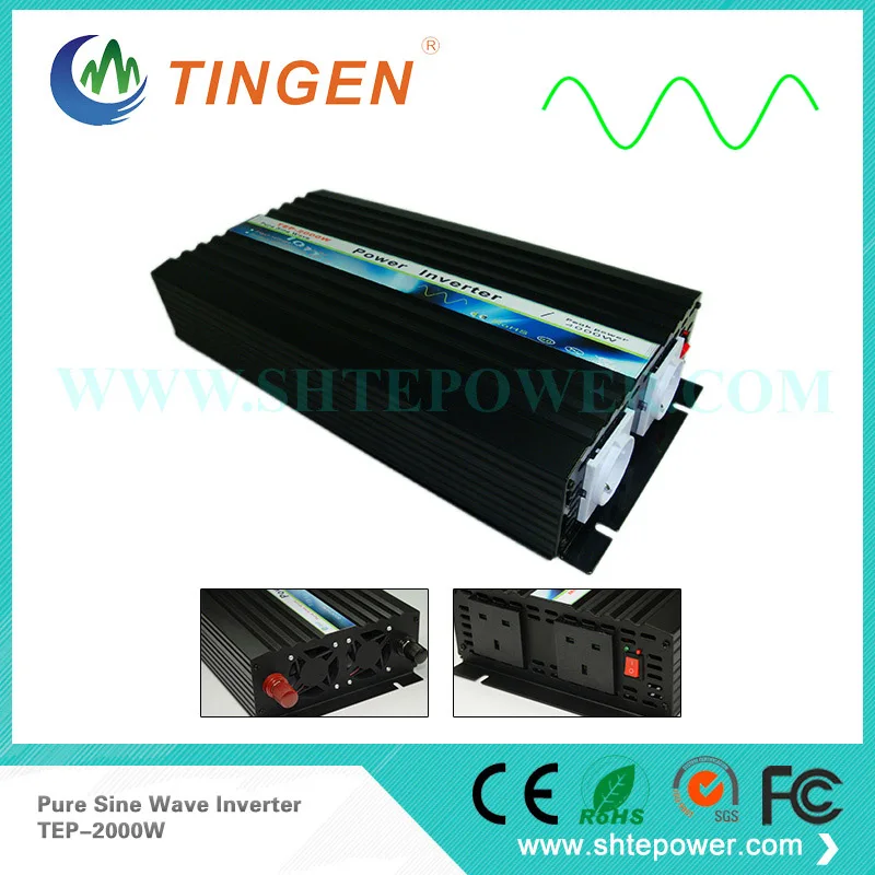 Инвертор 2000 Вт постоянный ток 24 В вход на выход переменного тока 220 в 230 чистый