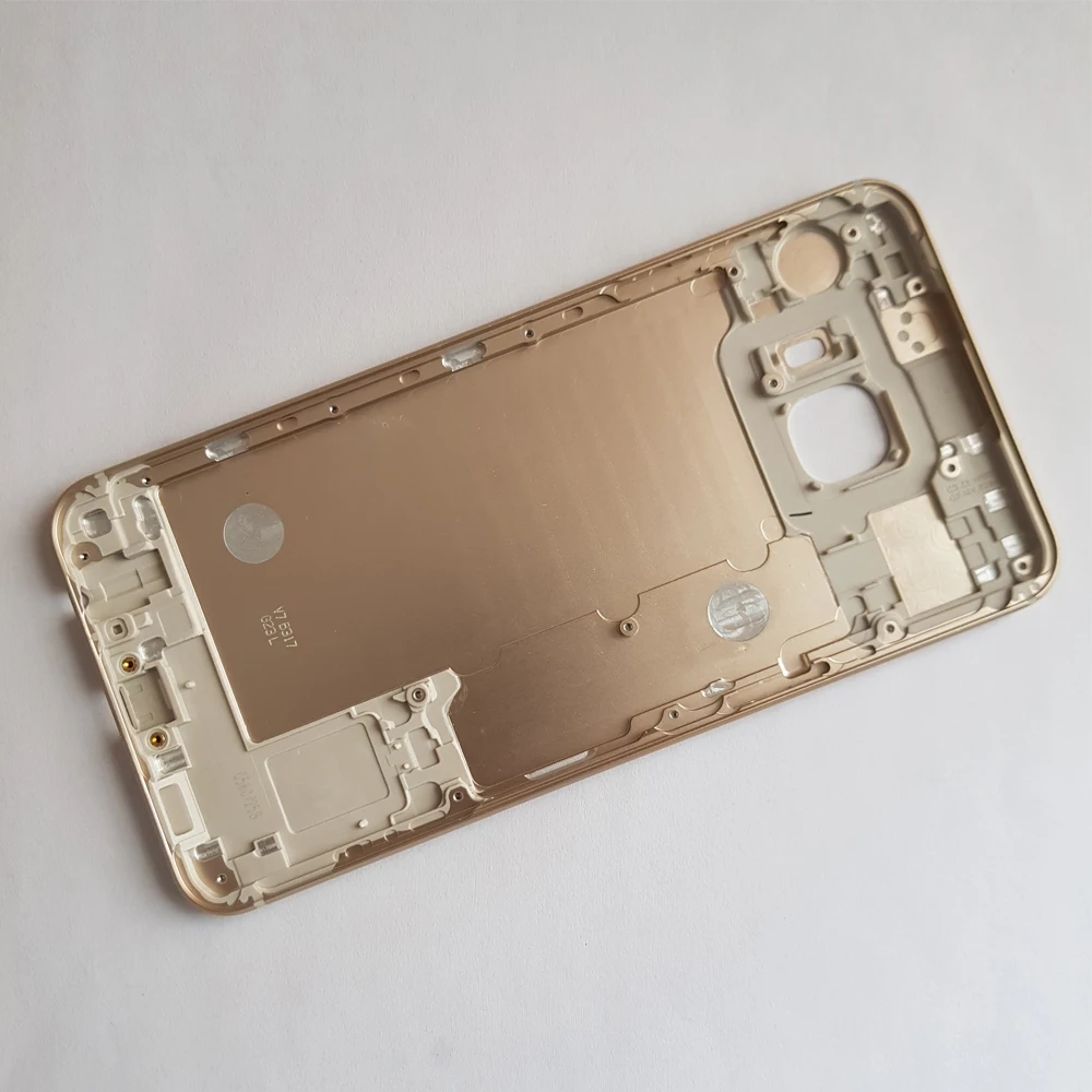 Задняя крышка батарейного отсека задний корпус для Samsung Galaxy C5 C5000 замена золотого