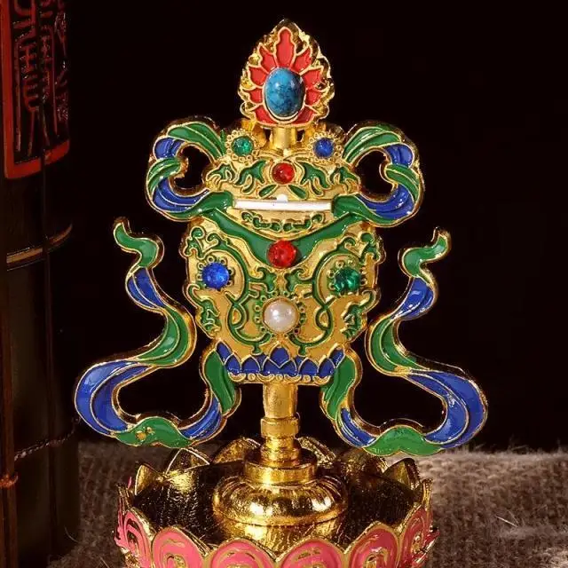 Восемь благоприятных украшений тибетская модель предложение талисмана Тантра