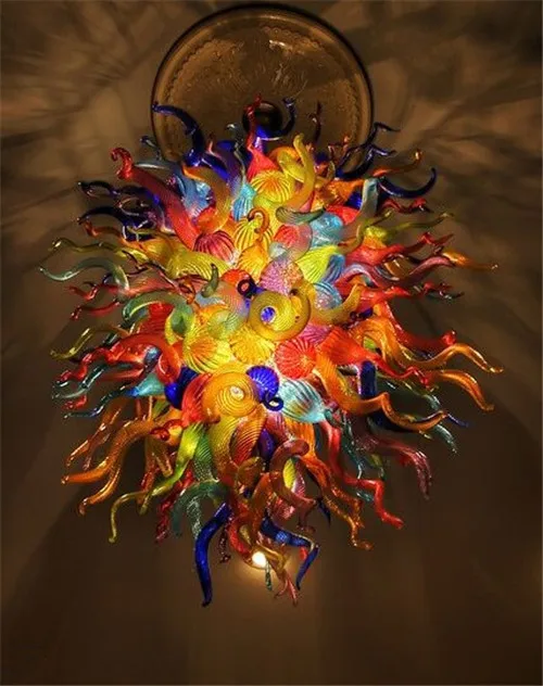

Made in China Multi Colored Murano Glass Chandelier for High Ceiling