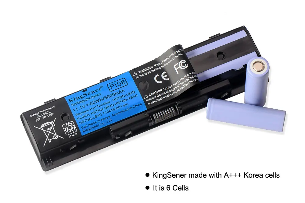 Аккумулятор KingSener PI06 для HP Pavilion 14 15 Envy 14t 14z 15t 15z 17 t M7 LB4O 17t 1 8 15|battery for hp|laptop battery hpbattery