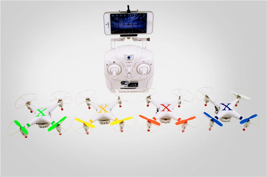 Wi Fi FPV CX30W с HD камерой Встроенный RC Wifi Квадрокоптер Дрон для Iphone Контроль Вертолет