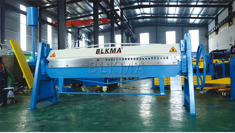 BLKMA HVAC Duct Manual TDF Steel Sheet Metal Bending Machine Manufacturer |