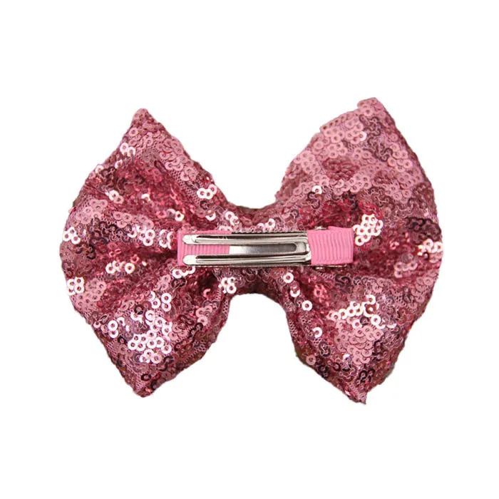 TELOTUNY New Children Sequin Barrettes Cute Baby Girl Big Bow Hair Accessories cute hairclips S3MAR15 | Детская одежда и обувь