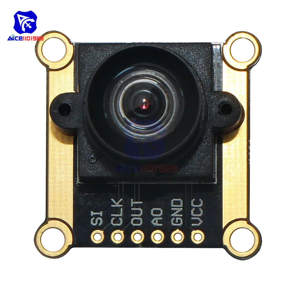 3 V-5 V TSL1401CL 128X1 линейная матрица CCD с удерживающим ультра широкоугольным объективом модуль отслеживания камеры