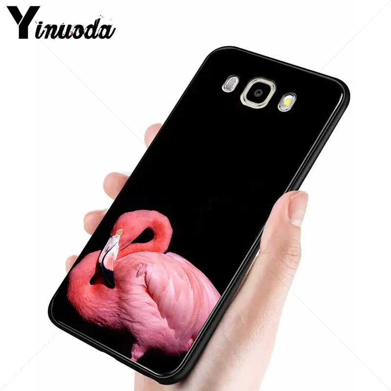 Yinuoda красный Летний чехол для телефона с изображением животных фламинго Samsung Galaxy